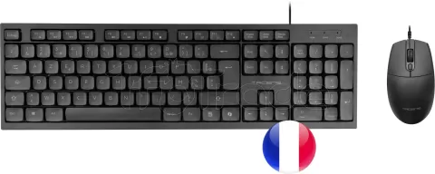 Photo de Pack 2en1 (Clavier/Souris) Tacens ACP02 (Noir)