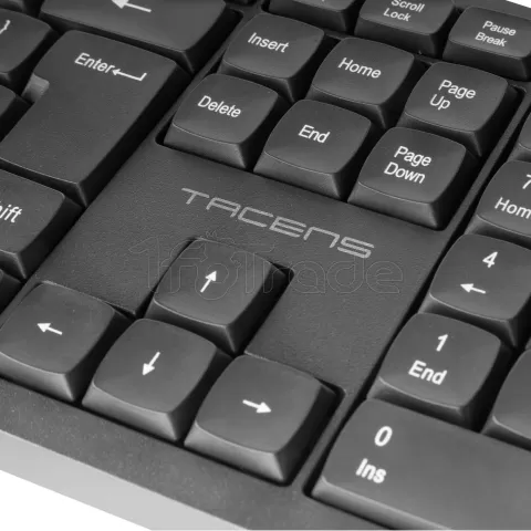 Photo de Pack 2en1 (Clavier/Souris) Tacens ACP02 (Noir)