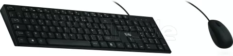 Photo de Pack 2en1 (Clavier/Souris) T'nB Classy (Noir)