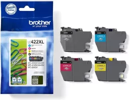Photo de Pack 4 cartouches d'encre Brother LC-422 XL (Noir + Couleurs)