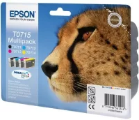 Photo de Pack 4 cartouches d'encre Epson Guepard T0715