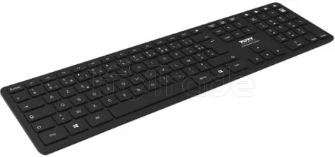 Photo de Pack 5en1 (Clavier & Souris Bluetooth/Webcam/Station d'accueil/Support) sans fil Port Design Home Office (Noir)