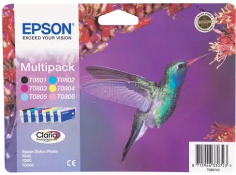 Pack de Cartouche d'encre Epson Plume 4 couleurs - Cartouche d