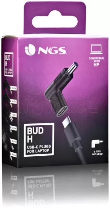 Photo de Pack 6 Embouts USB-C NGS Bud pour ordinateur portable HP