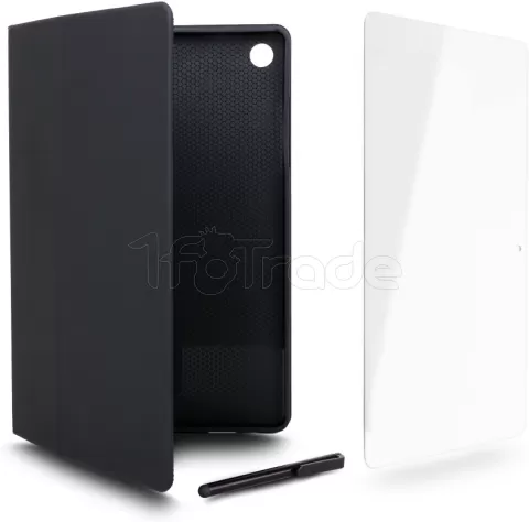 Photo de Pack Étui de protection (Housse) Urban Factory Cyclee Eco Starter Pack pour tablette Samsung A11+ (Noir)