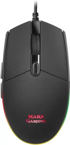 Photo de Pack Gamer 2en1 (Clavier/Souris) Mars Gaming MCP100 RGB (Noir)