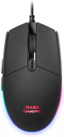 Photo de Pack Gamer 2en1 (Clavier/Souris) Mars Gaming MCPTKL RGB (Noir)