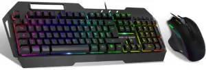 Photo de Pack Gamer 2en1 (Clavier/Souris) Spirit of Gamer Elite-MK30 RGB (Noir)