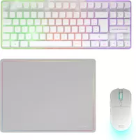 Photo de Mars Gaming MCPWTKL Blanc