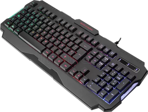 Photo de Pack Gamer 3en1 (Clavier/Souris/Tapis) Mars Gaming MCP118 RGB (Noir)