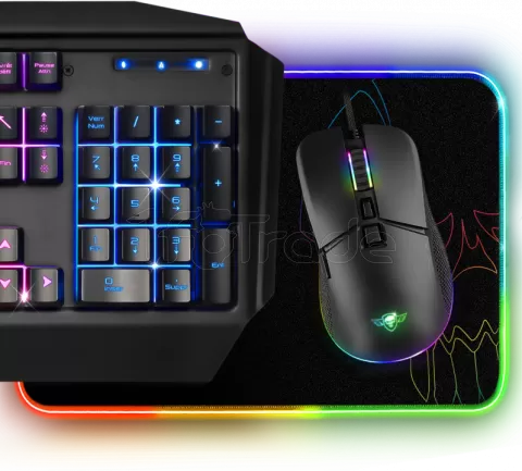 Photo de Pack Gamer 3en1 (Clavier/Souris/Tapis) Spirit of Gamer Ultimate 500 RGB (Noir)