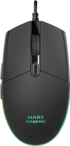 Photo de Pack Gamer 4en1 (Clavier/Souris/Casque/Tapis) Mars Gaming MCP-RGB3 (Noir)