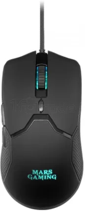 Photo de Pack Gamer 4en1 (Clavier/Souris/Casque/Tapis) Mars Gaming MCPex RGB (Noir)