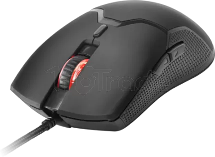 Photo de Pack Gamer 4en1 (Clavier/Souris/Casque/Tapis) Mars Gaming MCPex RGB (Noir)