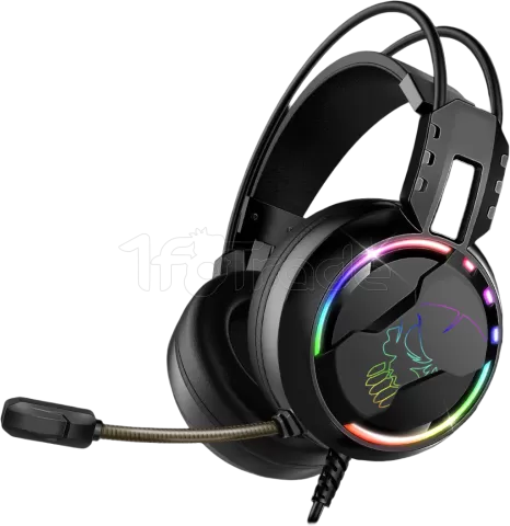 Photo de Pack Gamer 4en1 (Clavier/Souris/Casque/Tapis) Spirit of Gamer Ultimate 300 RGB (Noir)