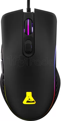 Photo de Pack Gamer 4en1 (Clavier/Souris/Casque/Tapis) The G-Lab Combo Argon Evolution RGB (Noir)