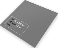 Photo de Pad Thermique Thermal Arctic TP-4 100x100x0,5mm (Gris)