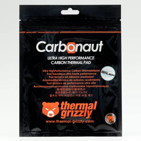 Photo de Pad Thermique Thermal Grizzly Carbonaut 38x38x0,2mm (Gris)