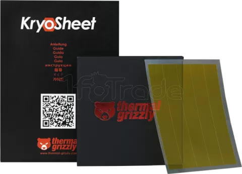 Photo de Pad Thermique Thermal Grizzly KryoSheet 44x37x0,2mm (Gris)