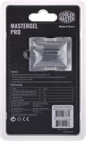 Photo de Pâte Thermique Cooler Master MasterGel Pro 1,5mL