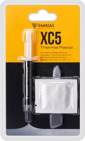 Photo de Pâte Thermique Gamdias XC5 - 4g