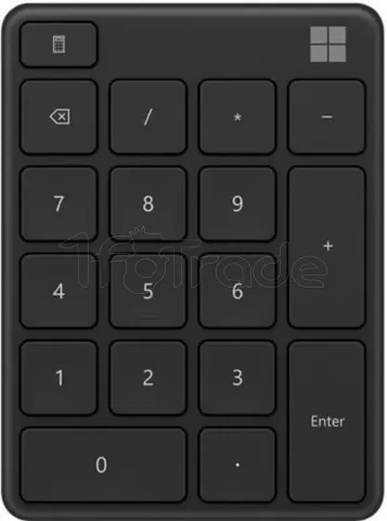 Photo de Pavé Numérique sans fil Microsoft Number Pad (Noir)