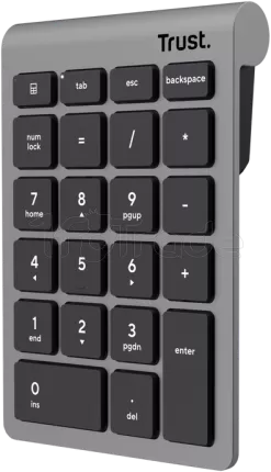 Photo de Pavé Numérique Trust sans fil Xalas (Noir)