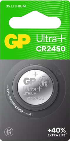 Photo de Pile plate GP Batteries Ultra CR2450
