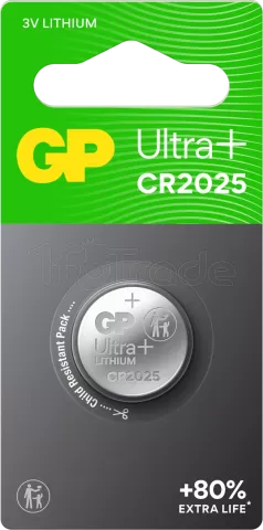Photo de Pile plate GP Batteries Ultra Plus CR2025