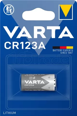 Photo de Pile Varta Lithium type CR123A 3V