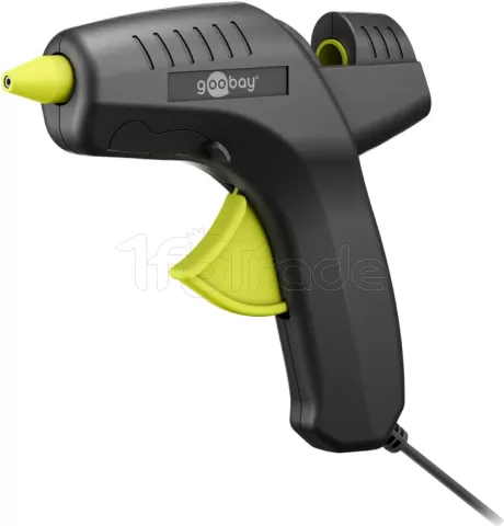 Photo de Pistolet à colle chaude Goobay pour bâtons de 11mm (Noir)