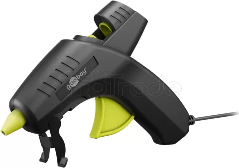 Photo de Pistolet à colle chaude Goobay pour bâtons de 11mm (Noir)
