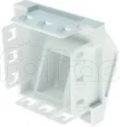 Photo de Plastron pour Keystone 1xRJ45 (Blanc)