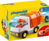 1.2.3 Playmobil Set 6774 Camion Per Rifiuti + Rifiuti + Personaggio