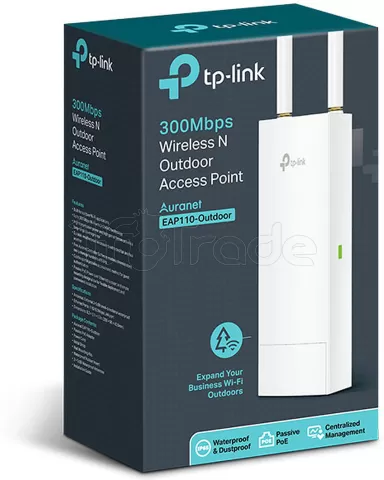 Photo de Point d'Accès extérieur WIFI TP-Link EAP110 PoE (300N)