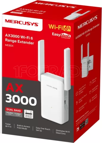 Photo de Point d'Accès Répéteur WiFi Mercusys ME80X (AX3000)