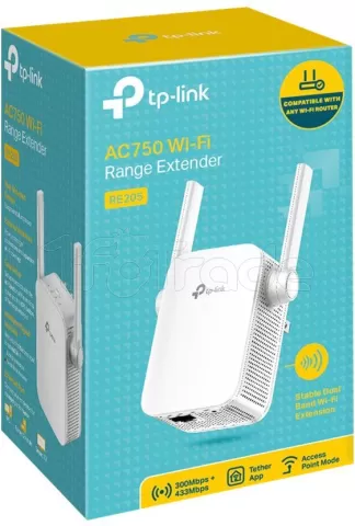 Photo de Point d'Accès Répéteur WiFi TP-Link RE205 (AC750)