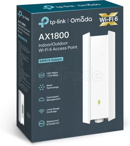 Photo de Point d'accès WiFi extérieur TP-Link EAP610-Outdoor (AX1800)