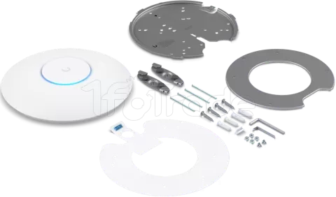 Photo de Point d'accès WiFi Ubiquiti UniFi 6 Pro AX5300 (Blanc)