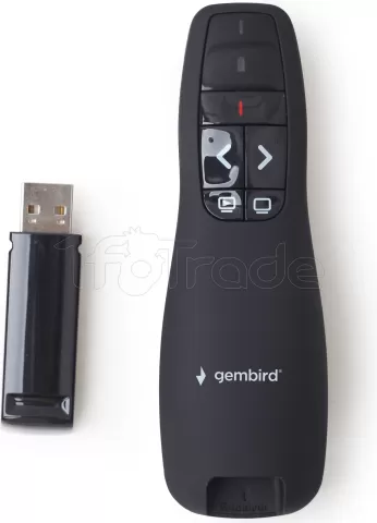 Photo de Pointeur Laser sans fil Gembird (Noir)