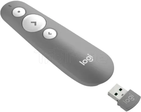 Photo de Pointeur Laser sans fil Logitech R500s (Gris)