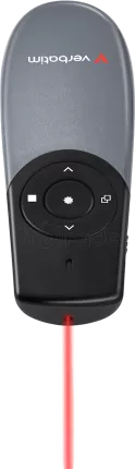 Photo de Pointeur Laser sans fil Verbatim Focus Wireless Presenter (Gris)