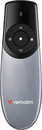 Photo de Pointeur Laser sans fil Verbatim Focus Wireless Presenter (Gris)