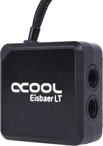 Photo de Pompe Watercooling avec waterblock CPU Alphacool Eisball LT Solo (Noir)