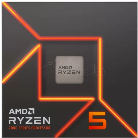 Photo de Processeur AMD Ryzen 5 7500F Raphael AM5 (5,0 Ghz) (Sans iGPU) Version OEM (Tray)