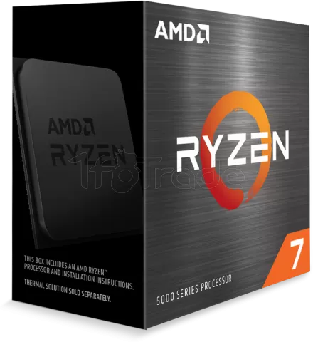Photo de Processeur AMD Ryzen 7 5800X Socket AM4 (3,8 Ghz) (Sans iGPU)