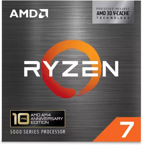 Photo de Processeur AMD Ryzen 7 5800X3D (4,5GHz) AM4 - Sans iGPU