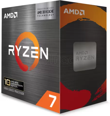 Photo de Processeur AMD Ryzen 7 5800X3D (4,5GHz) AM4 - Sans iGPU