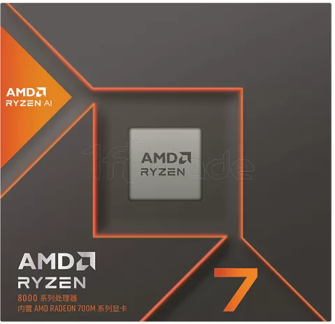 Photo de Processeur AMD Ryzen 7 8700F (5,0Ghz) AM5 Sans iGPU - Version OEM (Tray)