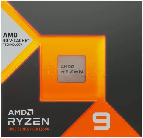 Photo de Processeur AMD Ryzen 9 7900X3D Raphael AM5 (4,4 Ghz)
